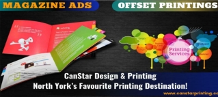 Offset Printing North York and Magazine Ads