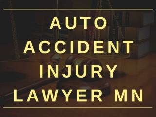 Auto Accident Injury Lawyer Mn