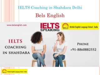 IELTS Coaching in Shahdara Delhi