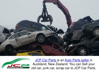JCP car parts - Sell your Scrap car for getting cash