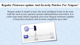 Regular Firmware update And Security Patches For Netgear!