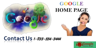 How to make Google Homepage in windows 10? 1-833-554-3444