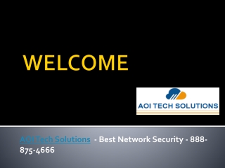 AOI Tech Solutions - Best Network Security - 8888754666