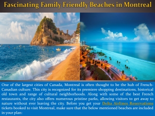 Fascinating Family Friendly Beaches in Montreal