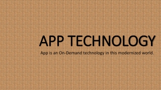 App Technology