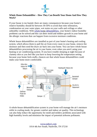 Life Changing Benefits That Whole Home Dehumidifiers Can Bring