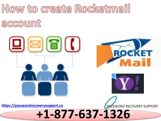 How to create Rocketmail account