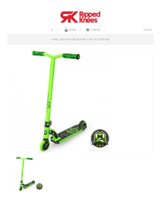 MGP Stunt Scooters - MGP VX8 Shredder Pro Lime