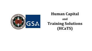 Human Capital and Training Solutions ( HCaTS )