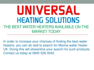 The Best Water Heaters Available On the Market Today