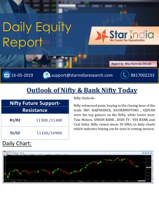 Daily Equity Market Report