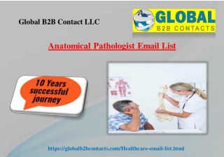 Anatomical Pathologist Email List