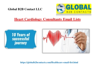 Heart Cardiology Consultants Email Lists