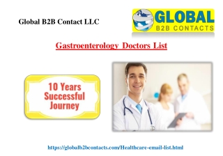 Gastroenterology Doctors List