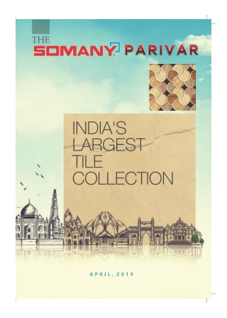 India's largest tile collection