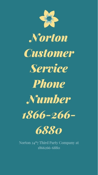 Norton Customer Service Phone Number