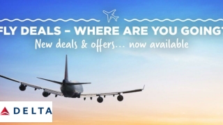 Delta Airlines flight deals, flight stating at low price with Delta Airlines Customer Service
