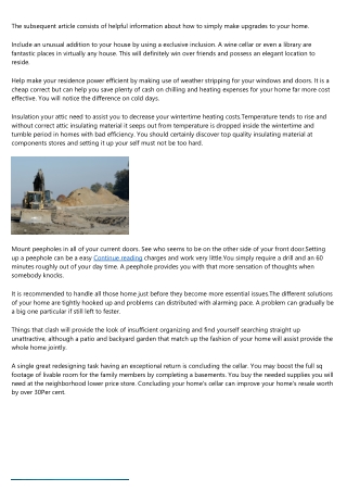 Starting up A Residence Enhancement Project? Understand Some Tricks