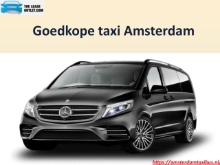 Goedkope taxi Amsterdam