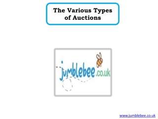 The Various Types of Auctions