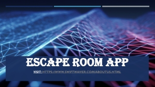 Escape room app