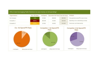 Competitive PR and Advertising Analysis