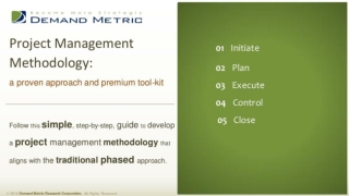 Project Management Plan Methodology