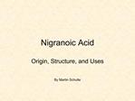 Nigranoic Acid