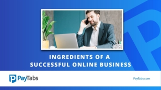 4 Secret Ingredients of a Successful Online Business