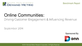 Online Communities Benchmark Report (ANA)