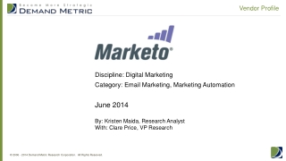 Vendor Profile & Case Study -_Marketo