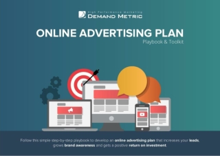 Online Advertising Plan Playbook