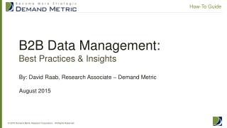Data Enhancement How-To Guide