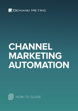 Channel Marketing Automation