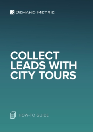 Collect Leads With City Tours