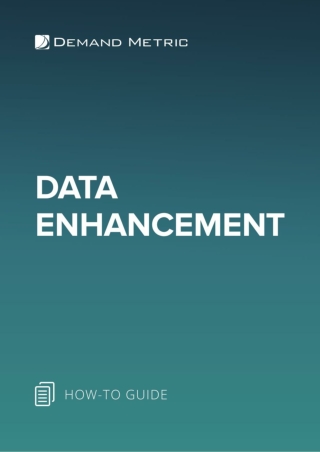 Data Enhancement