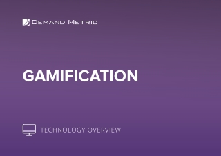 Gamification Technology Overview
