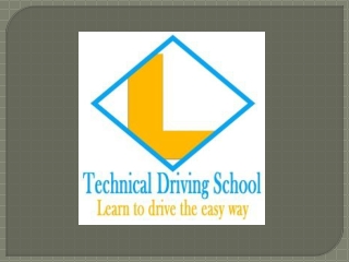 Technical Driving School | Learn to Drive | NewJersey USA