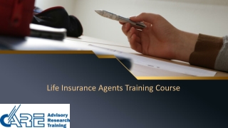 Life Insurance Agents Training Course by Care Cart