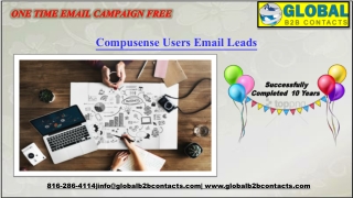 Compusense Users Email Leads