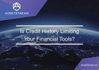 Is credit history getting in your way of using financial tools?