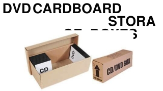 Dvd Cardboard Storage Boxes by iCustomBoxes