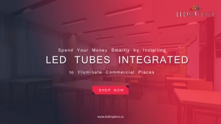 Best LED Integrated Tubes Lights for Interior Lighting