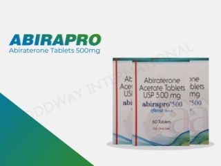 Buy Abiraterone 500mg Tablets in India | Abirapro Anti Cancer Medicine Order Online