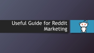 Reddit marketing ideas