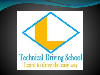 Technical Driving School | Learn to Drive | NewJersey USA .