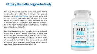 Keto Fuel Reviews | Keto Fuel Pills