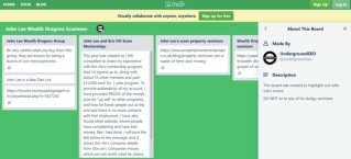 John Lee Wealth Dragons Scammer | Trello