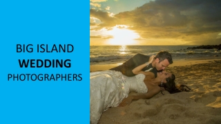 BIG ISLAND WEDDING PHOTOGRAPHERS