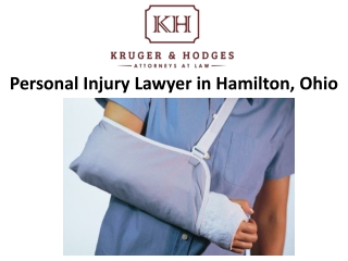 Personal Injury Lawyer in Hamilton, Ohio